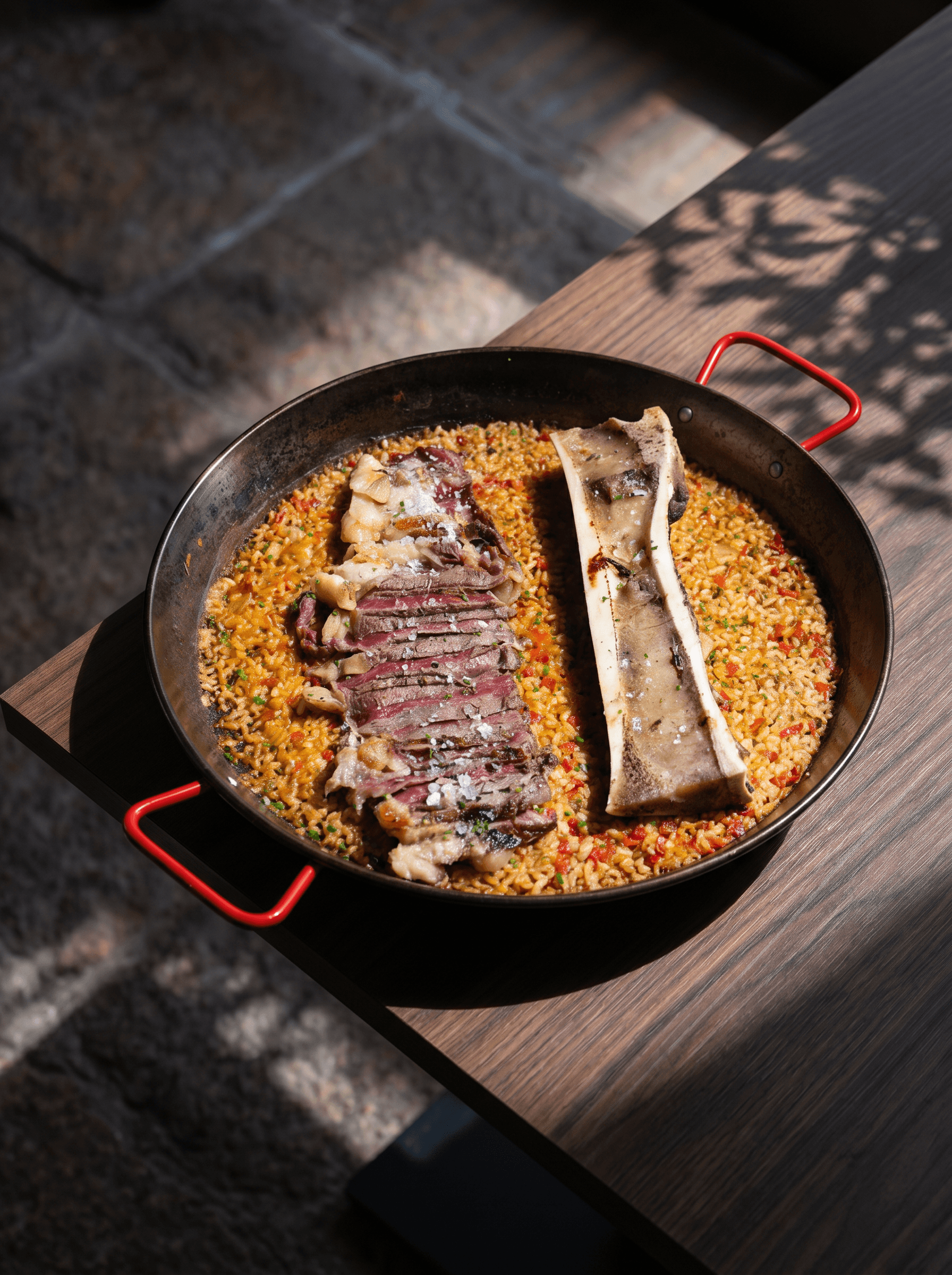 Showcooking en la parrilla vasca de Acontramar